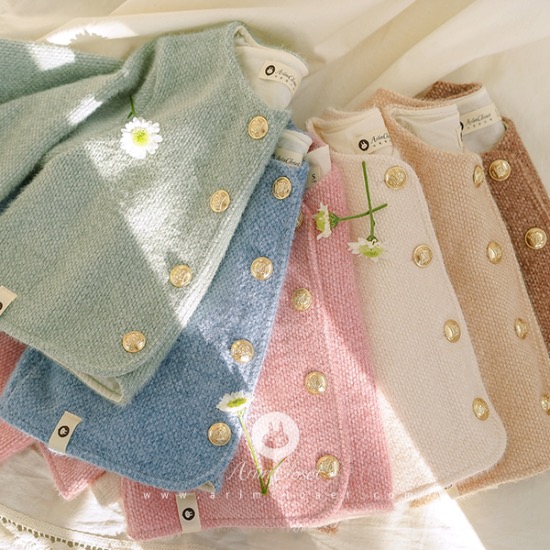 [5차제작] 쪼꼬미에게 찾아온 봄날같은 포근한 햇살 :) -  6color soft in cotton classic desgin jacket